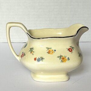 Vintage Lido WS George Canarytone Creamer,  Made In USA